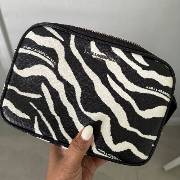 KarlLagerfeld Zebra Crossbody - Picture 1 of 4